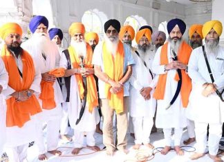 Beant Singh's Bhog at Gurdwara Jhanda Bunga Sahib