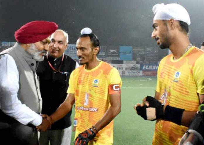 Harpal Cheema at Surjit Hockey Academy