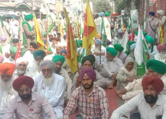 SKM Farmers protest