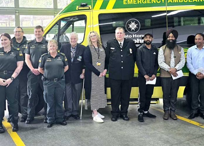 'We Care Trust' gifts new Ambulance