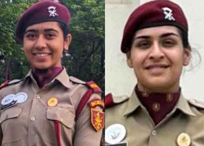 Air Force Charanpreet Kaur and Mahak