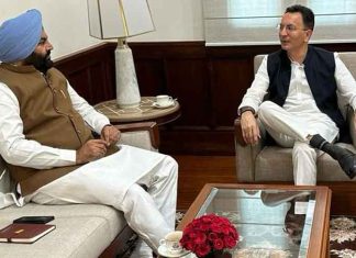 Amritsar MP Aujla meets Jitin Prasada