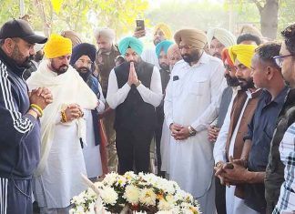 Gurdev Singh Dev Mann father passes