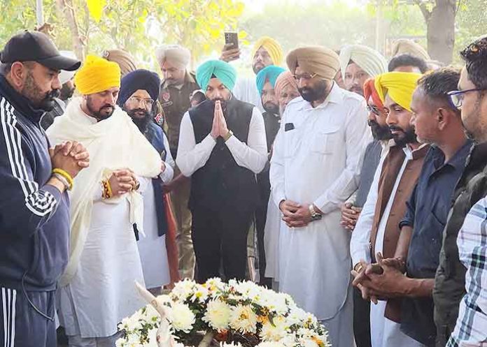 Gurdev Singh Dev Mann father passes