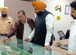 MP Aujla Reviews Amritsar Project