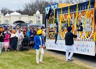 Nagar Kirtan in Cinicinnati