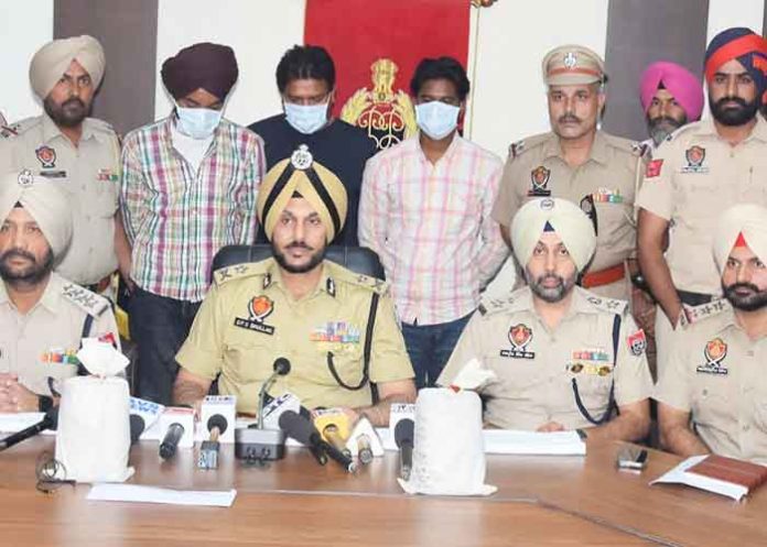 Punjab Police Busts Trans-Border Narcotic Smugglers