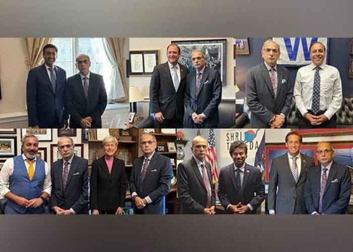 Vineet Mohan Kwatra meetings with Indian-Americans