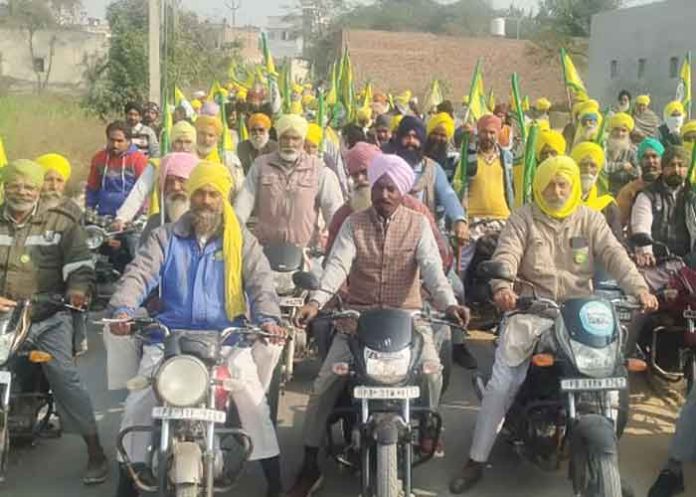 BKU Ugrahan Bike Rally