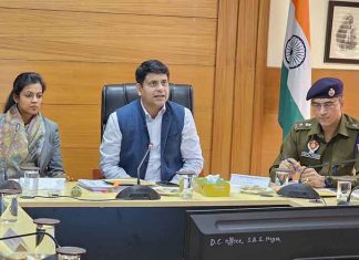 IAS Rahul Tewari Holds Brainstorming Session