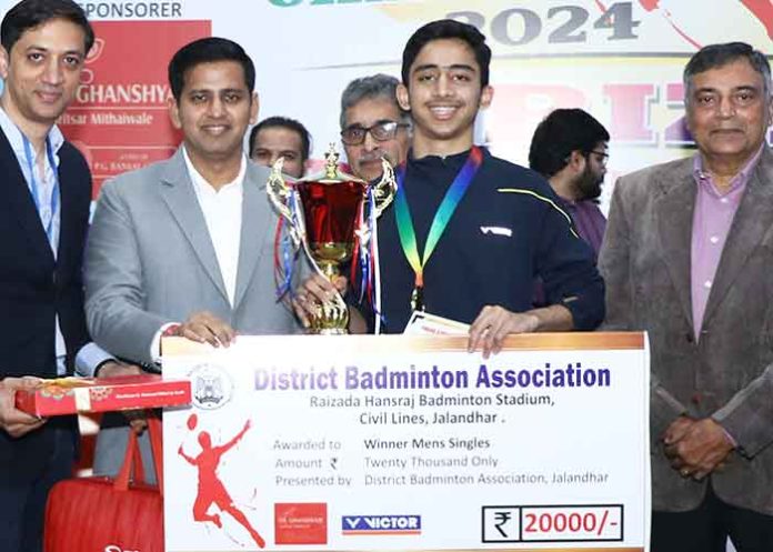 Jalandhar Players Shine at Badminton Championship