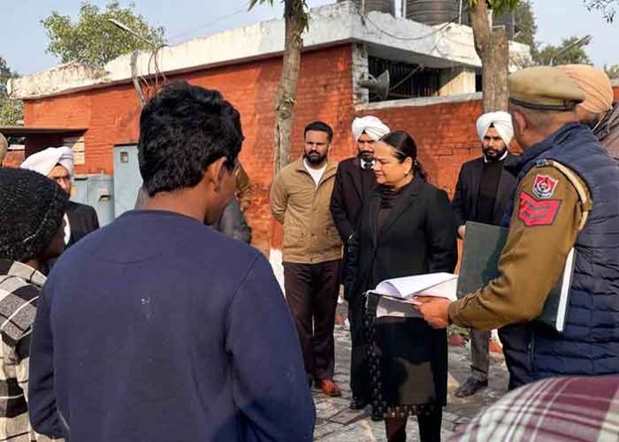 Judge Harpreet Kaur Randhawa conducted surprise checks