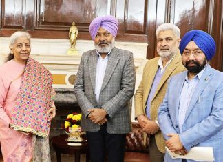 Punjab Delegation Calls on Sitharaman