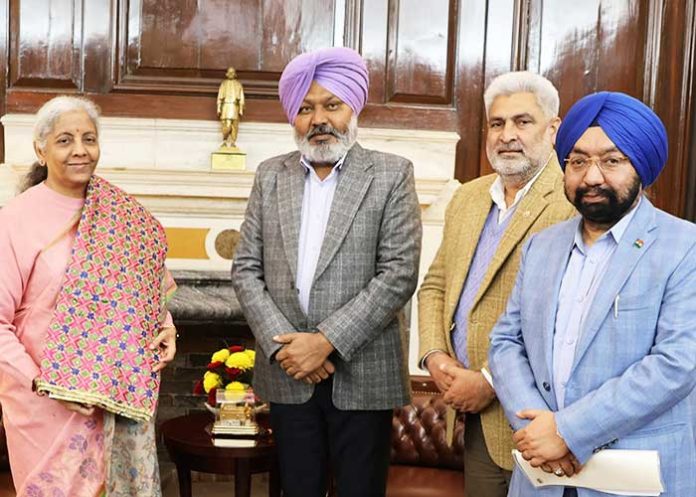 Punjab Delegation Calls on Sitharaman