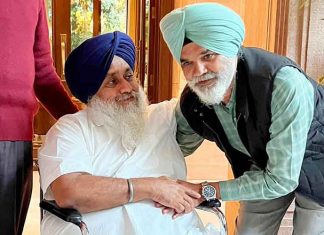 Sukhbir Badal recommends President Medal