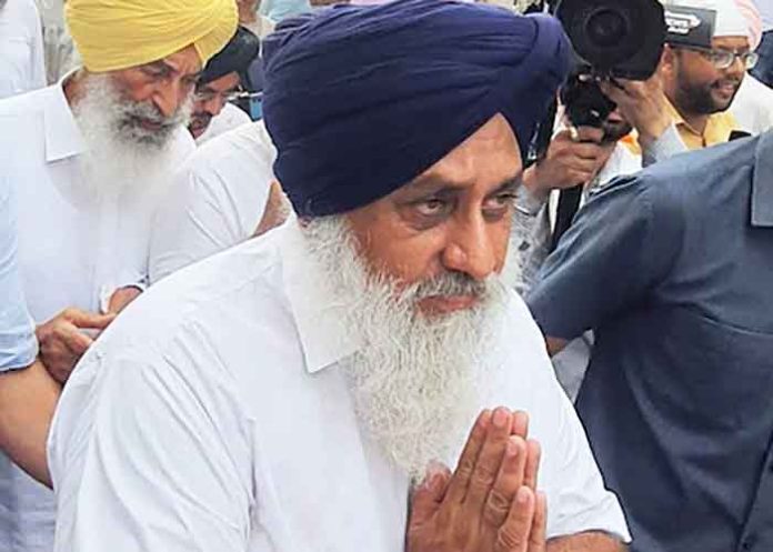 Sukhbir Singh Badal Akal Takht