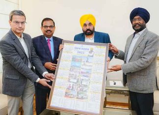 CM Mann Releases Diary and Calendar of Punjab