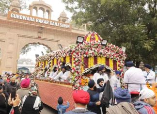 DSGMC organised nagar kirtan