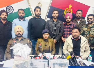 Faridkot police arrest 5 gangsters