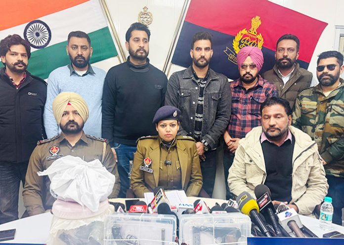 Faridkot police arrest 5 gangsters