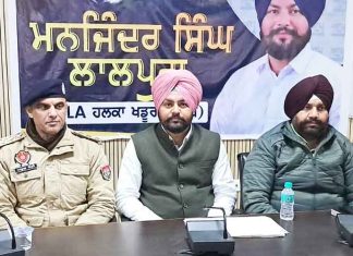 Manjinder Singh Lalpura lauds campaign