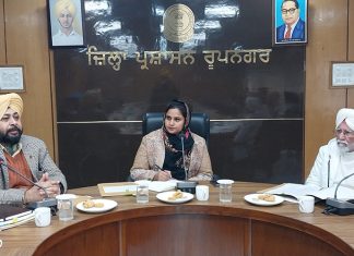 Parvinder Kaur Banga in meeting