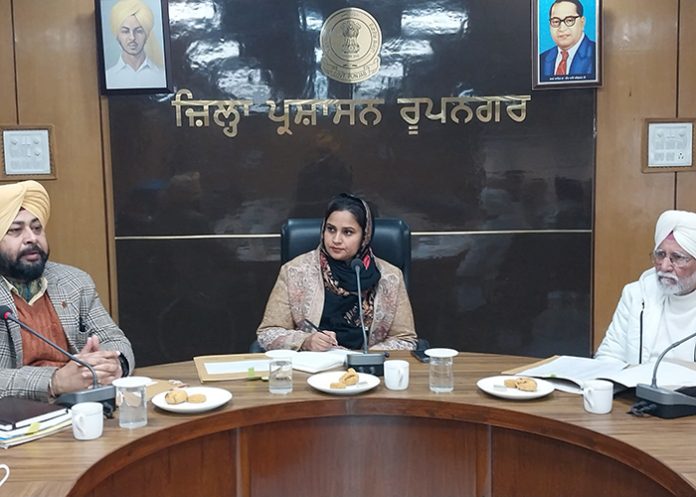 Parvinder Kaur Banga in meeting