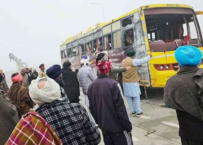 Tohana Kisan Mahapanchayat Bus Accident