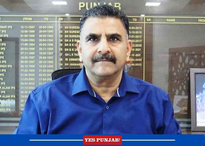 VB Chief Director-cum-Special DGP Varinder Kumar