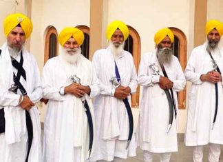 Panj Pyaras of the SGPC