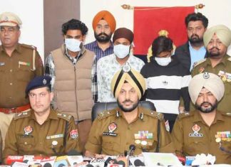 Punjab Police Arrests Four Drug Smugglers