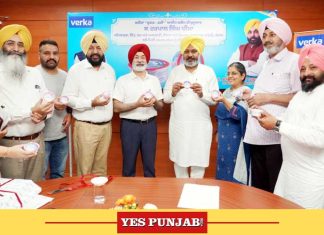 Harpal Cheema launches Verka Sugar Free Vanilla Ice Cream