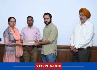 Meet Hayer hands over appointment letters