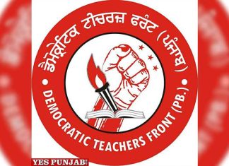 Democratic Teachers Union Punjab DTF logo