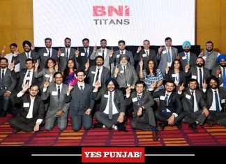 BNI Chandigarh launches Fourth Chapter TITANS