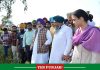 Jouramajra visits villages to assess loss of crops