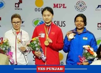 Sift Kaur Samra wins bronze ISSF World Cup