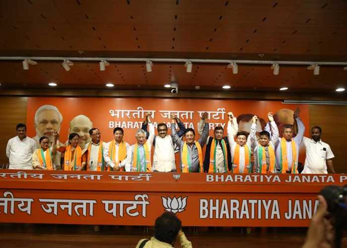 SDF MLAs Join BJP