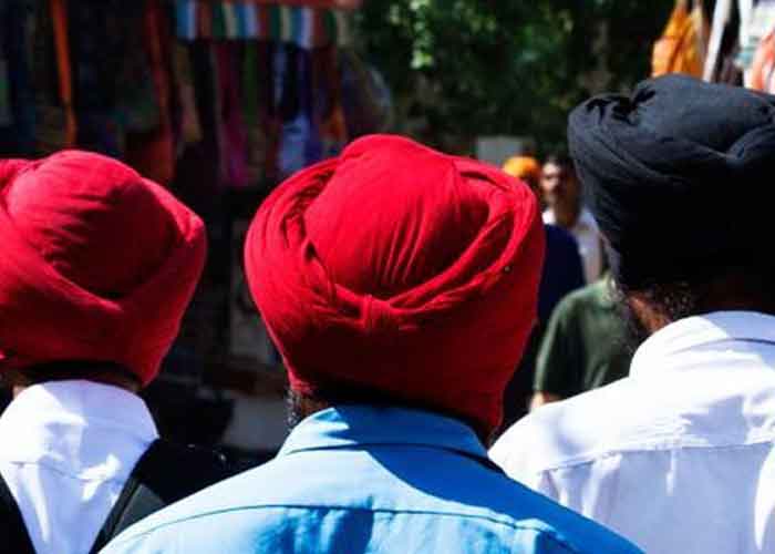 Sikh Turban Back