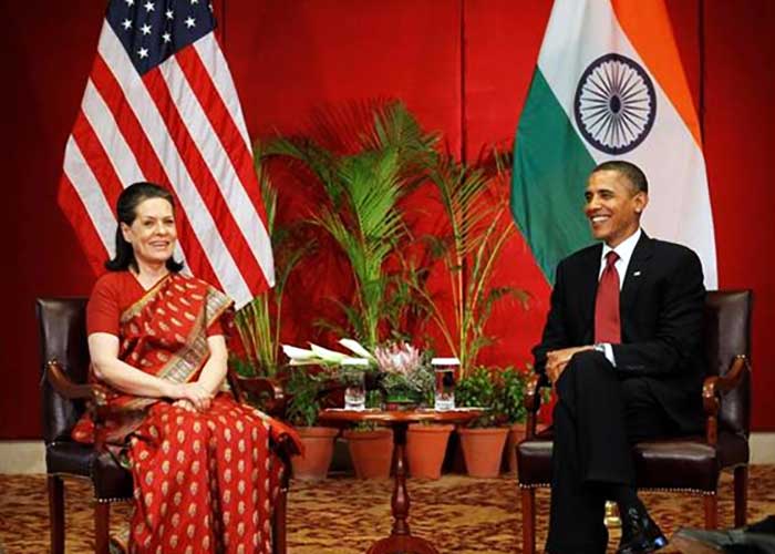 Sonia Gandhi Barack Obama