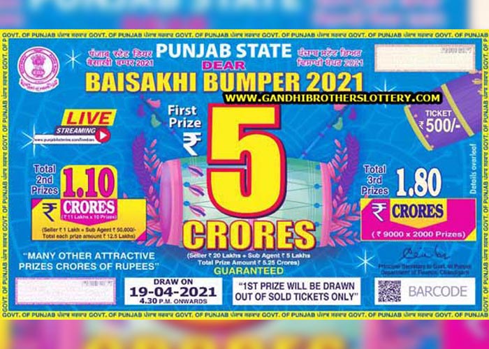 Punjab declares results of Dear Baisakhi Bumper; 1st prize of Rs.5cr