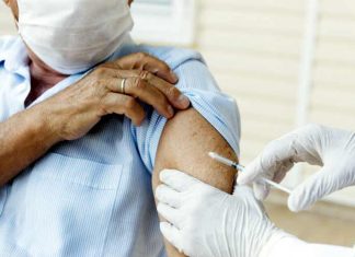 Getting Covid Vaccine Shot