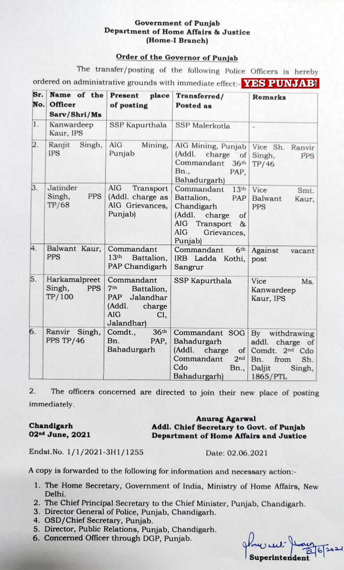 One IPS 5 PPS officers transferred 020621