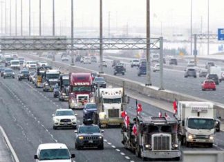 Freedom Convoy Truckers Canada