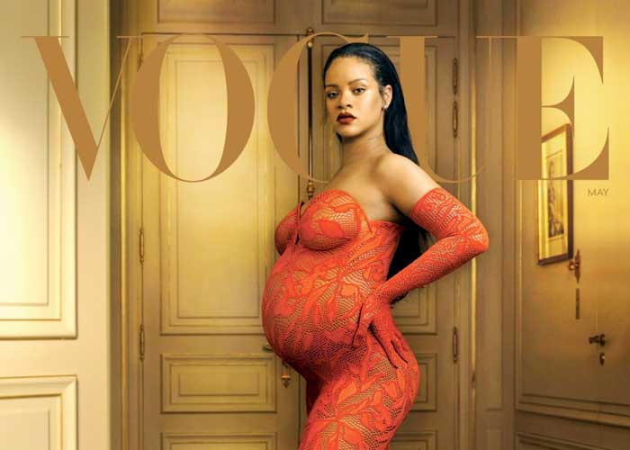 Rihanna Vogue pregnant