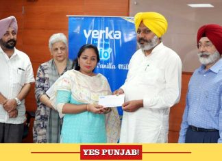 Harpal Cheema hands over appointment letters Senior Executives Milkfed