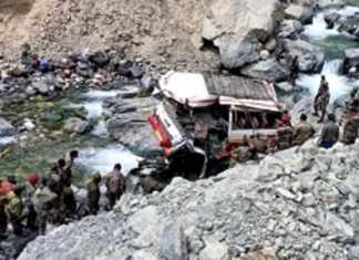 Ladakh road accident