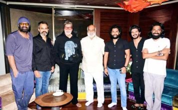 Big B poses with South Indian cinematic