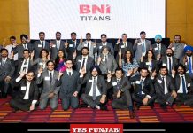 BNI Chandigarh launches Fourth Chapter TITANS