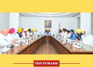 Bhagwant Mann Punjab Cabinet Meeting 6July22
